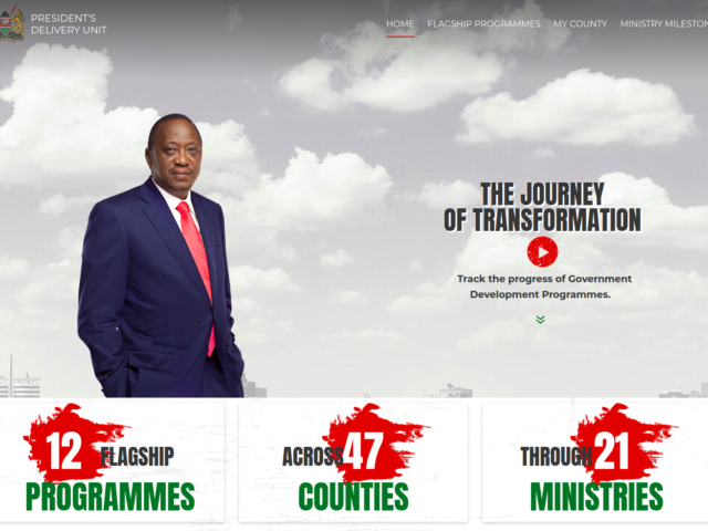 Communicating Government’s Achievements – #GoKDelivers